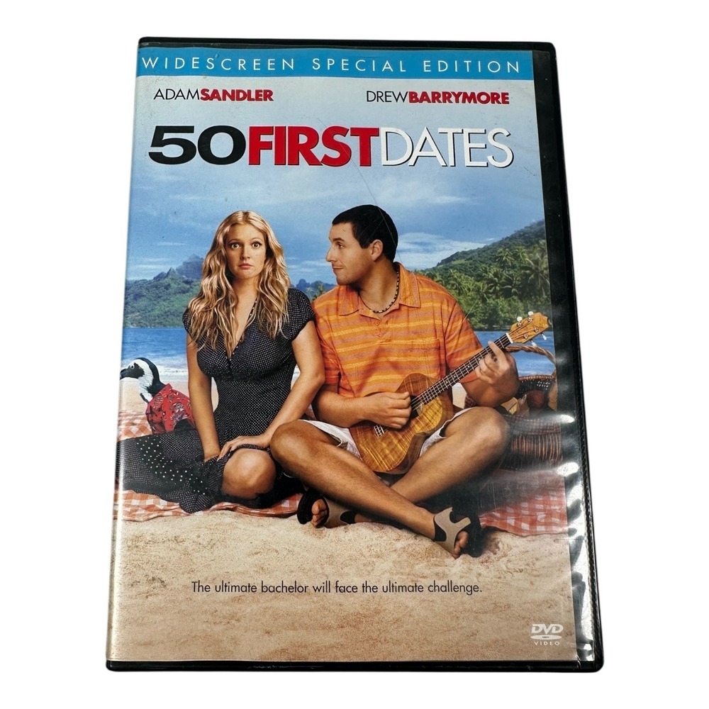 50 First Dates‎ DVD Adam Sandler Drew Barrymore Widescreen Special Edition